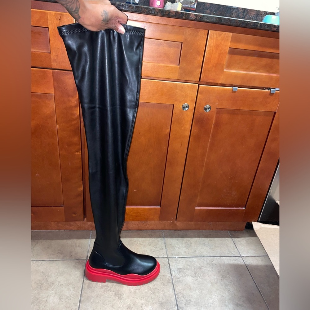 Thigh high boots